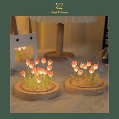 Bezaubernde Tulpenlampe: Gemütliches Ambiente & perfekte Geschenkidee ✨