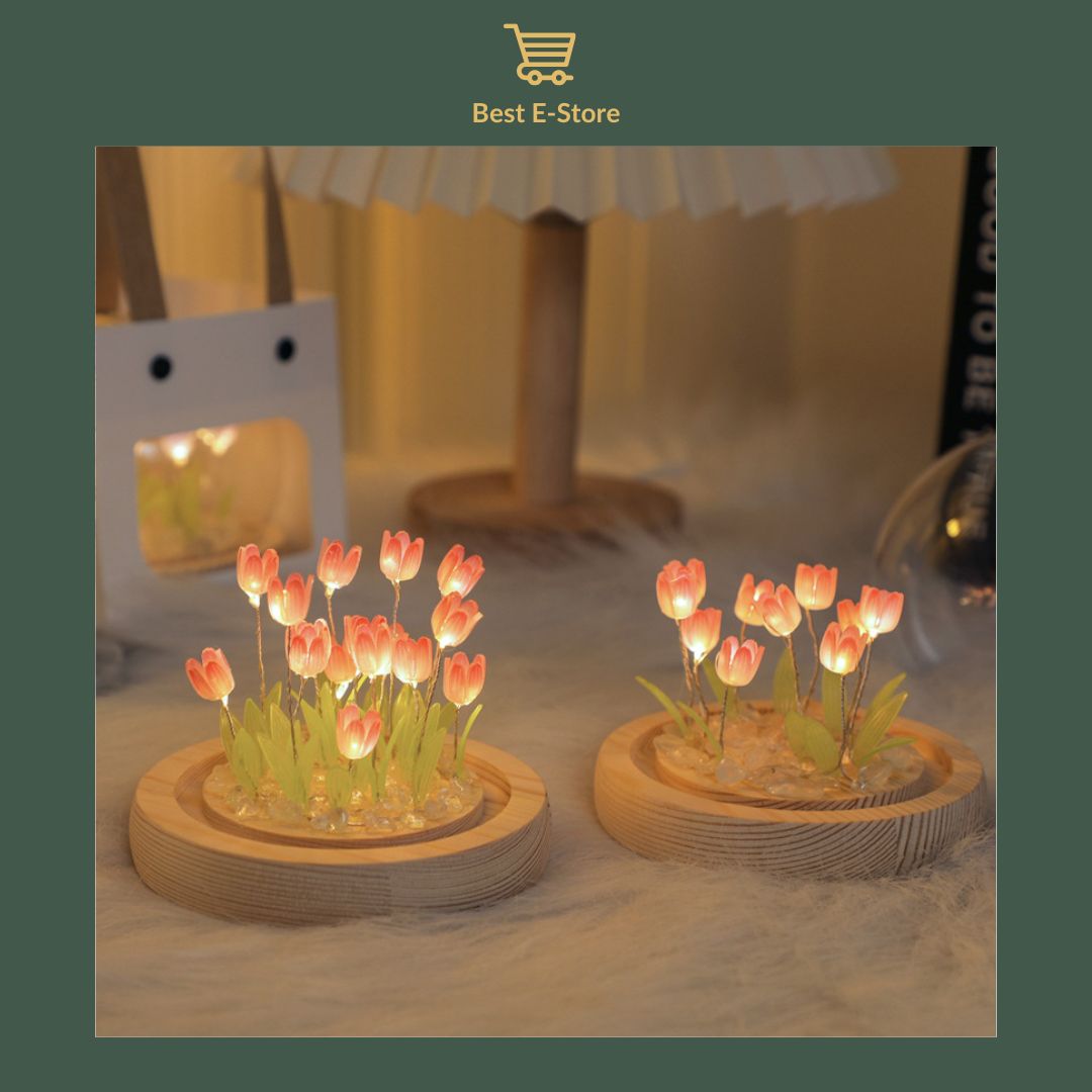 Incantevole lampada a tulipano: Ambiente accogliente e idea regalo perfetta ✨