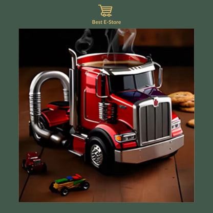 🚛 Semi-Truck Coffee Mug: Perfect Gift for Truck Lovers ☕