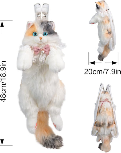 Handmade Cute Cat Shaped Bag