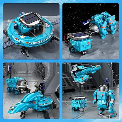 STEM Projects for Kids Ages 8-12, Science Kits, Solar Space Toys Gifts for 8 9 10 11 12 Year Old Teen Boys Girls, 120Pcs STEM Building Robots Toys for Teenage Ages 8 9 10 11 12