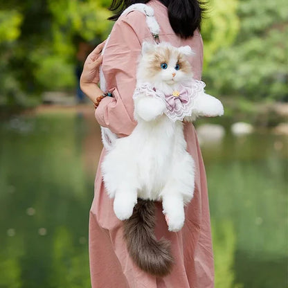 Handmade Cute Cat Shaped Bag