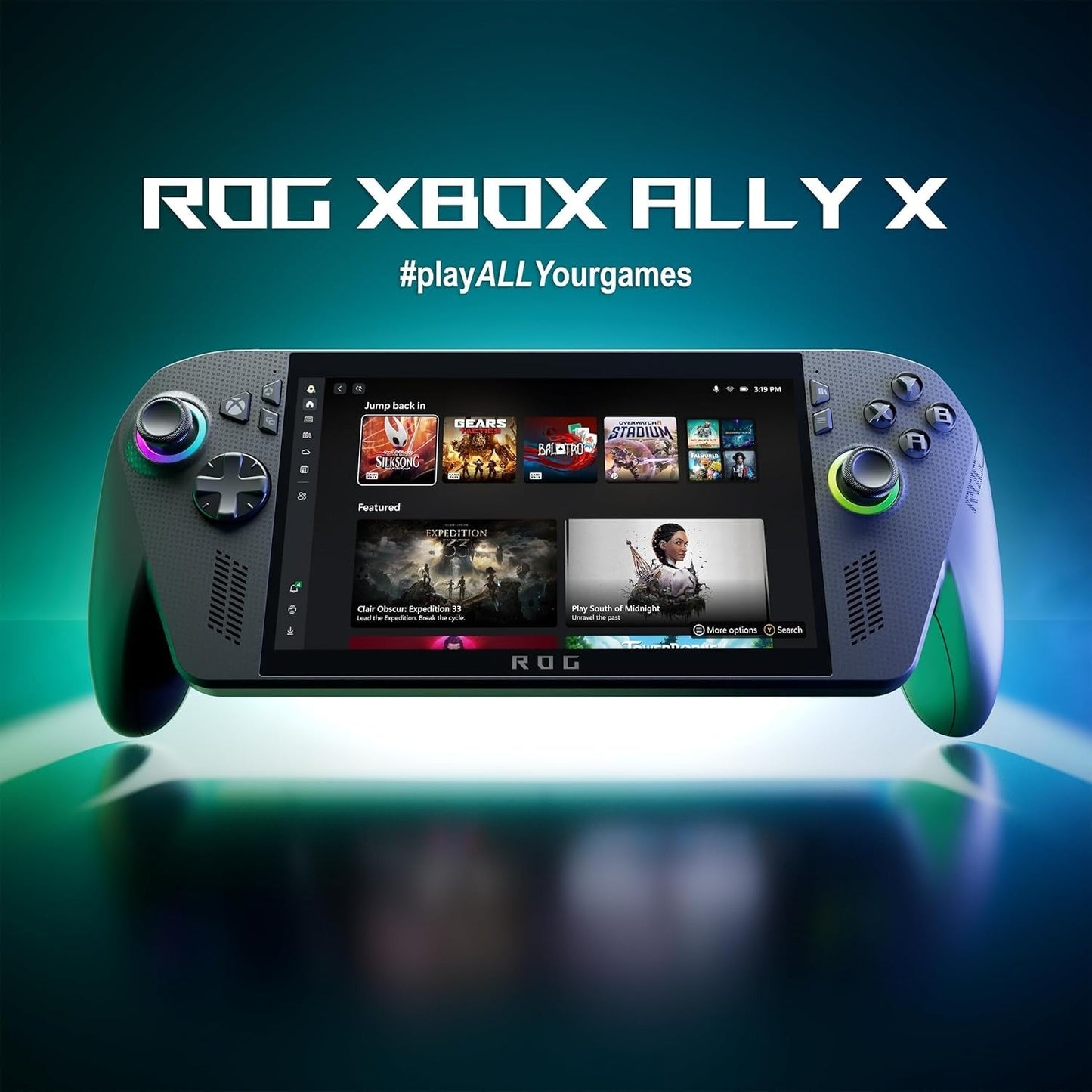 Asus ROG Xbox Ally X Handheld Gaming power (1TB)